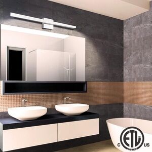 Modern Bathroom Vanity Light 31.5 inch, 18W Dimmable 5CCT Led Bathroom